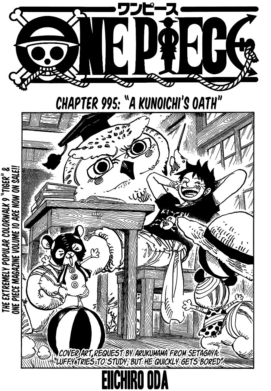 One Piece Chapter 995 1